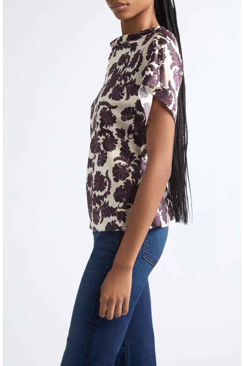 Redgrave Silk Blend Top, Alternate, color, ECRU MULTI