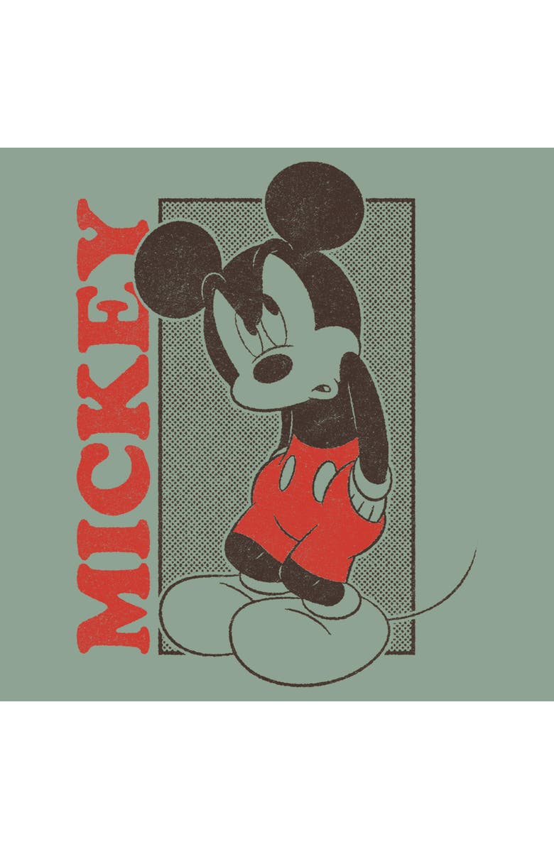 Mickey & Friends Men's Mickey & Friends Slouch Poster  Graphic T-Shirt, Alternate, color, Bay