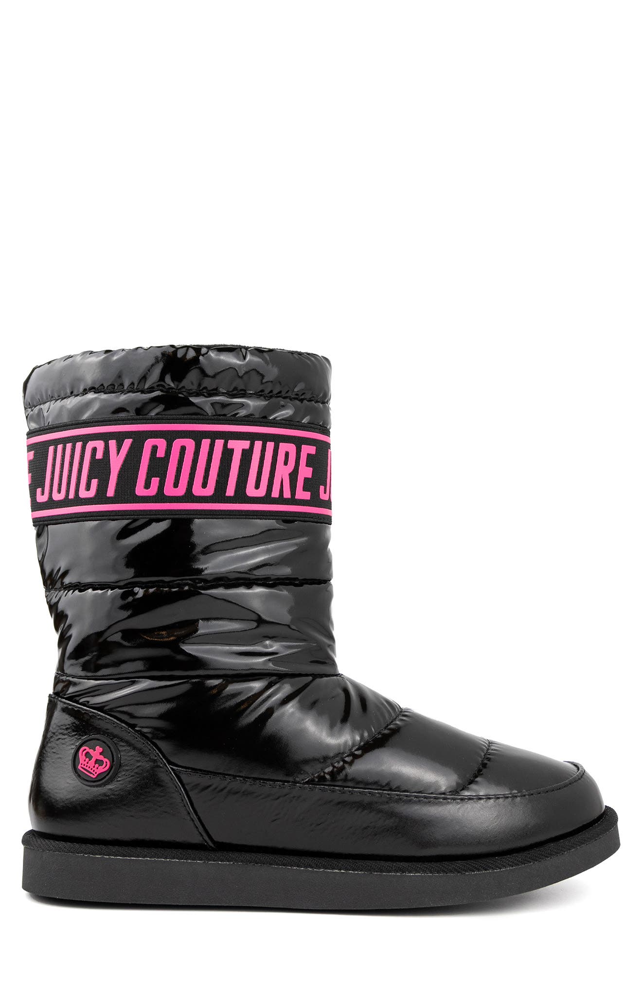 Juicy Couture Quilted Faux Fur Lined Winter Boot, Alternate, color, 