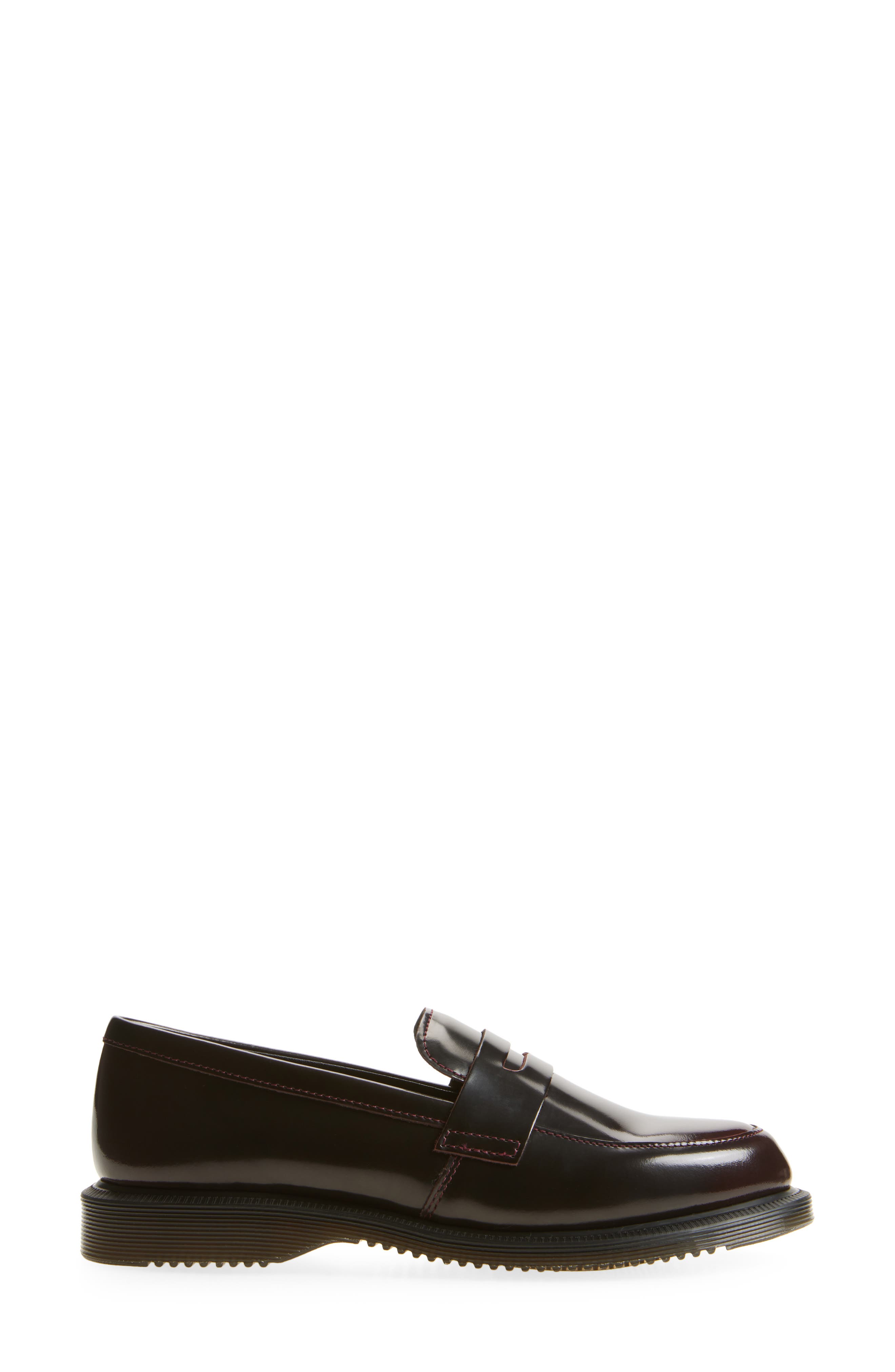 Temara Penny Loafer, Alternate, color, CHERRY RED