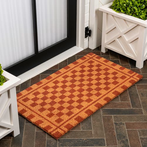 Jonathan Y Peater Classic Casual Commerical Natural Coir Indoor/outdoor Mat