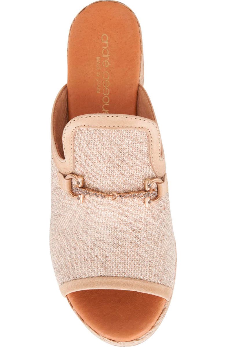 André Assous Nomi Wedge, Alternate, color, Copper/ Natural