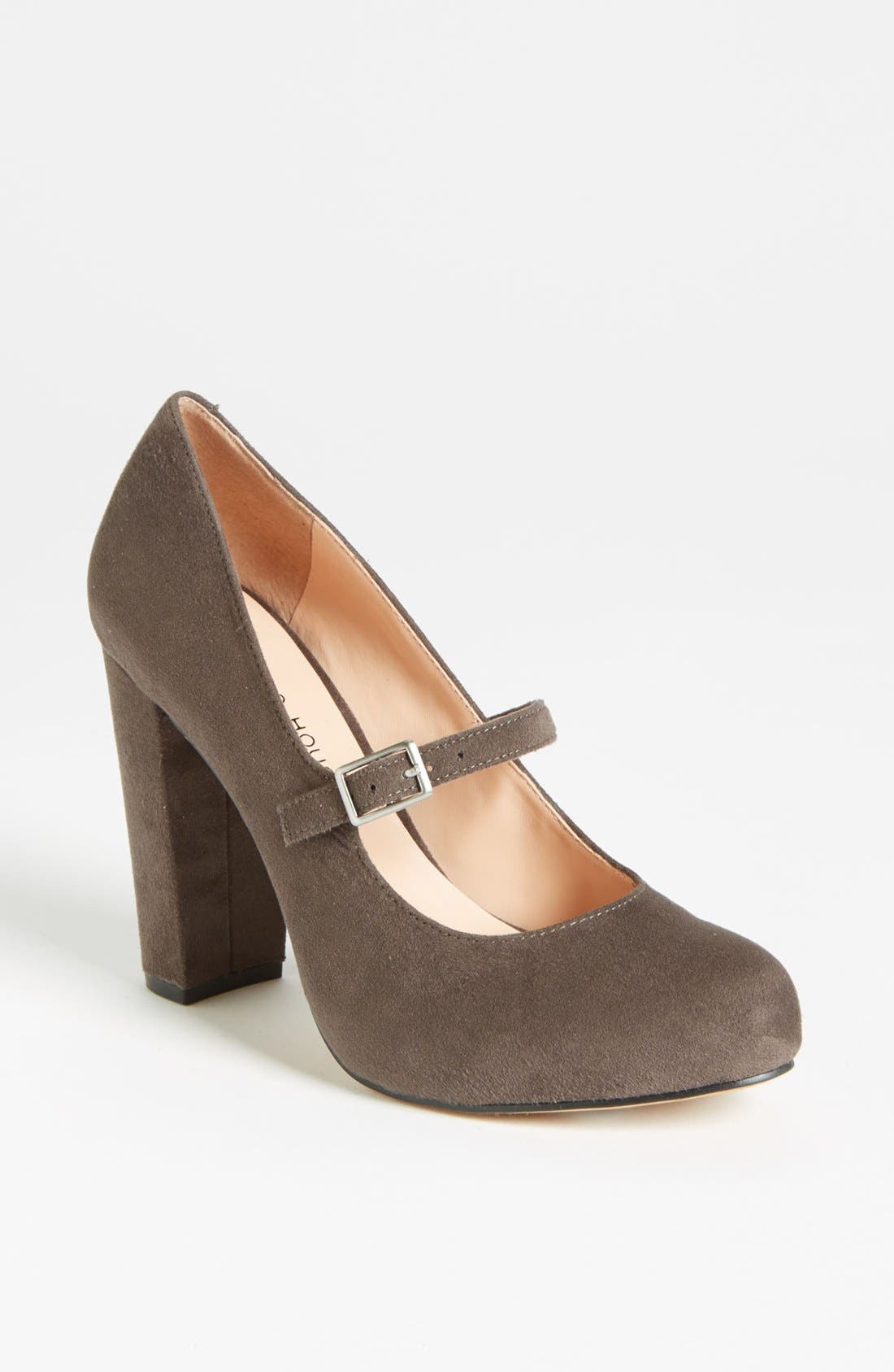 Julianne Hough for Sole Society 'Whitney' Pump, Main, color, CHARCOAL