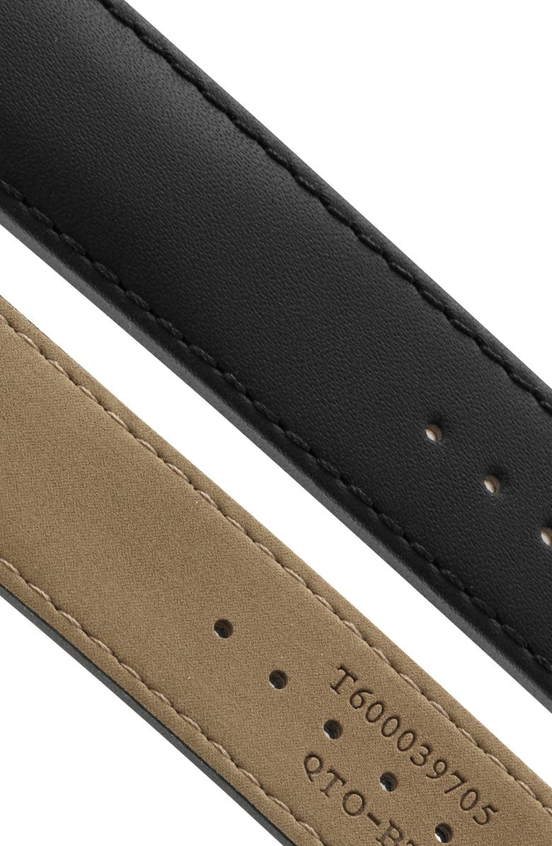 Tissot Everytime Leather Strap Watch, 42mm, Alternate, color, 