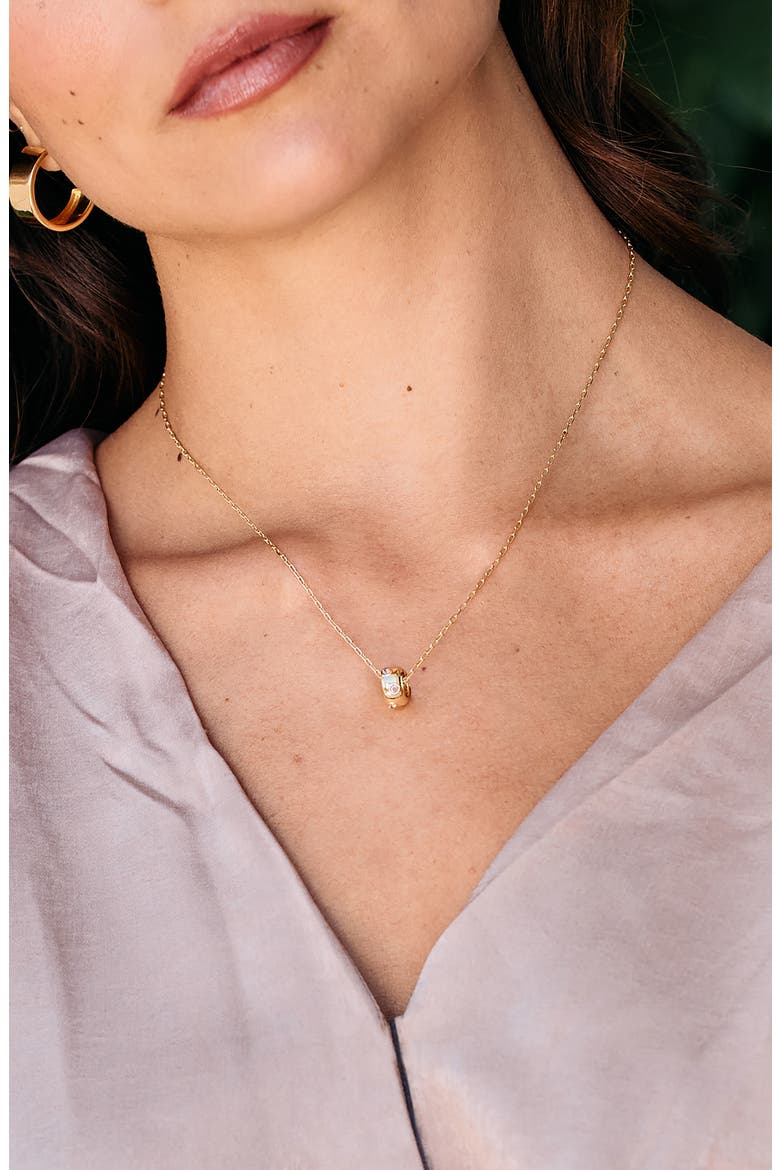 Kate Birthstone Pendant Necklace, Alternate, color, GOLD - SEPTEMBER
