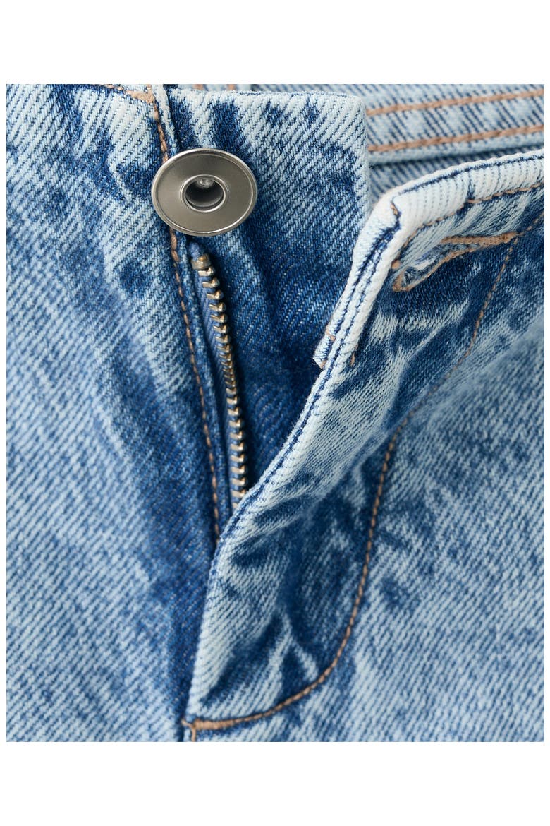 Low Waist Wide Leg Jeans, Alternate, color, MEDIUM BLUE