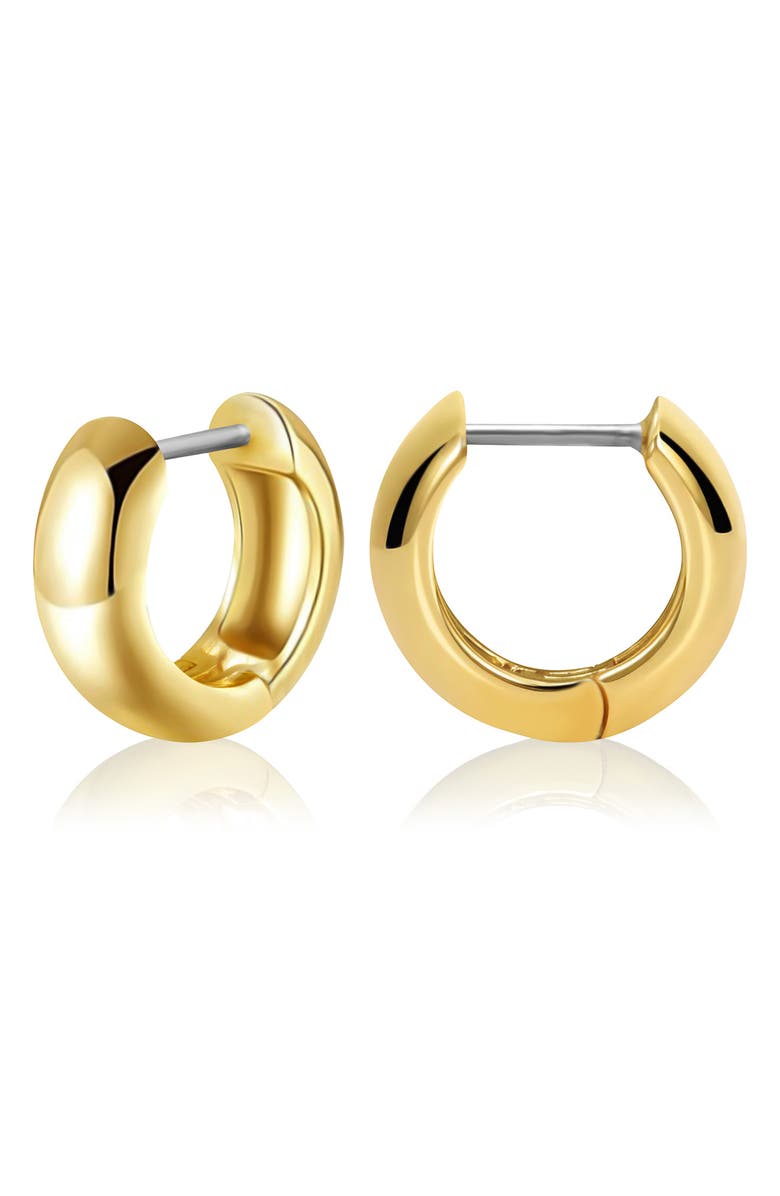 ES JEWELRY Wide Huggie Hoop Earrings, Alternate, color, 