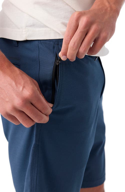 O'neill Reserve Light Check Water Repellent Bermuda Shorts In Navy