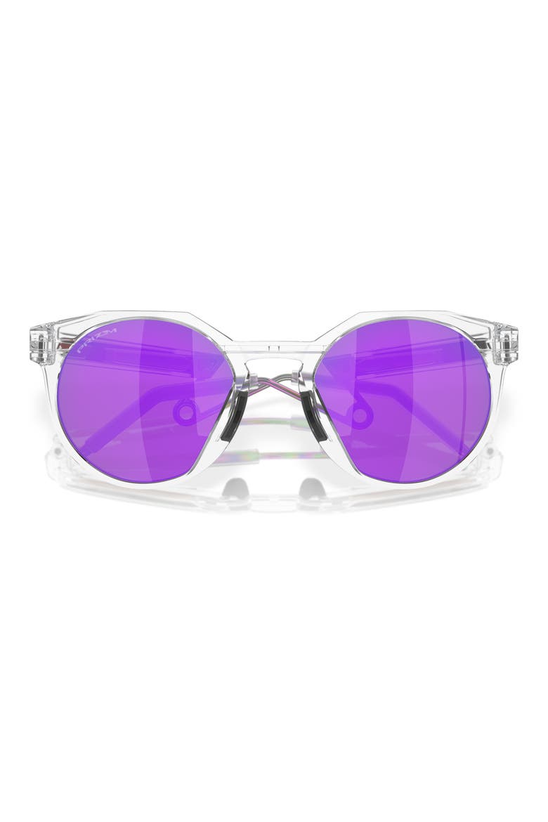 HSTN 52mm Irregular Sunglasses, Alternate, color, VIOLET
