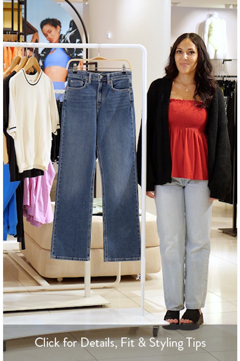 Straight Leg Jeans video