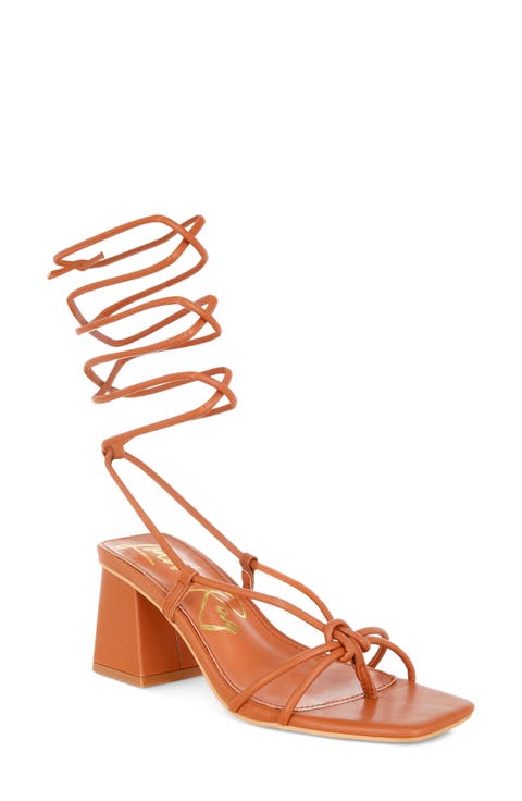 Spruce Dessert Ankle Wrap Sandal