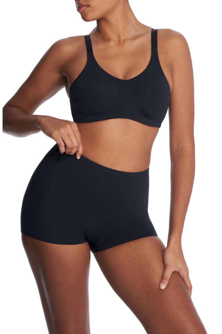 Power Comfort Shorts, Alternate, color, BLACK