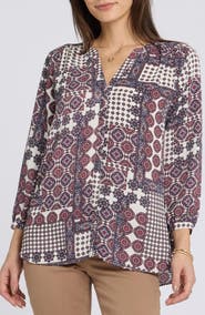 NYDJ Pintuck Top