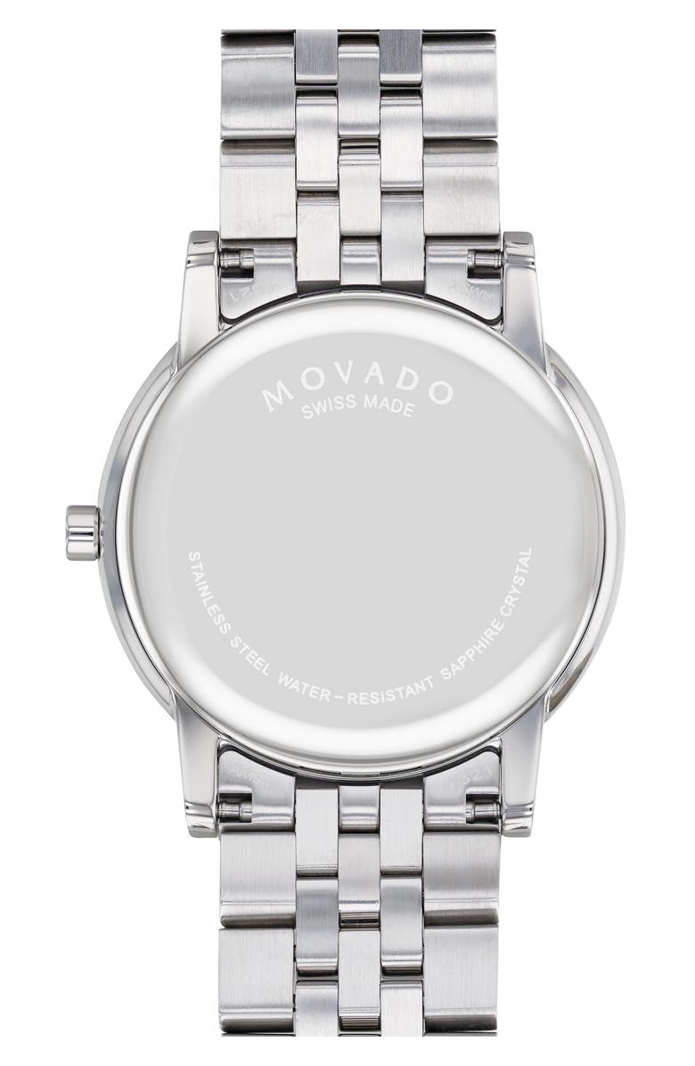 Movado Museum Classic Bracelet Watch, 40mm, Alternate, color, 