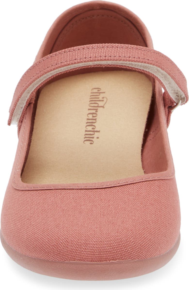 CHILDRENCHIC Mary Jane Canvas Sneaker, Alternate, color, Rosewood Canvas