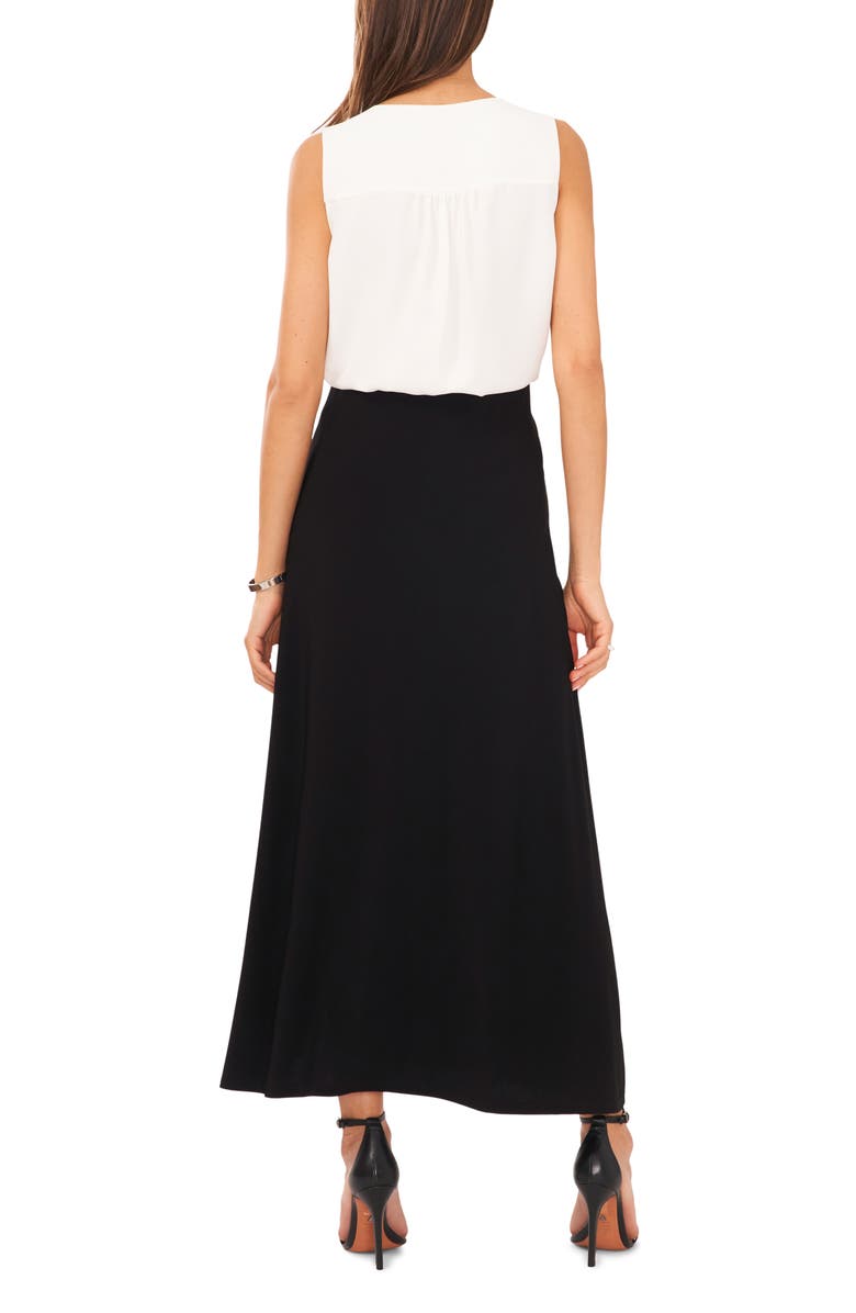 Vince Camuto Pull-On Maxi Skirt, Alternate, color, Rich Black