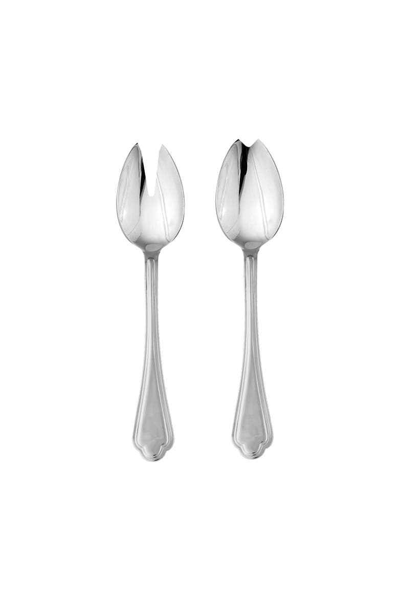 Leonardo Salad Serving Set - 2 Pieces, Main, color, Silver