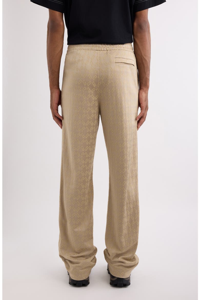 Monogram 72 Jacquard Track Pants, Alternate, color, BEIGE CAPPUCCINO