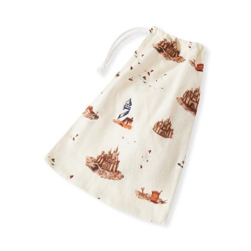 Milkbarn Organic Cotton Zipper Pajama In White
