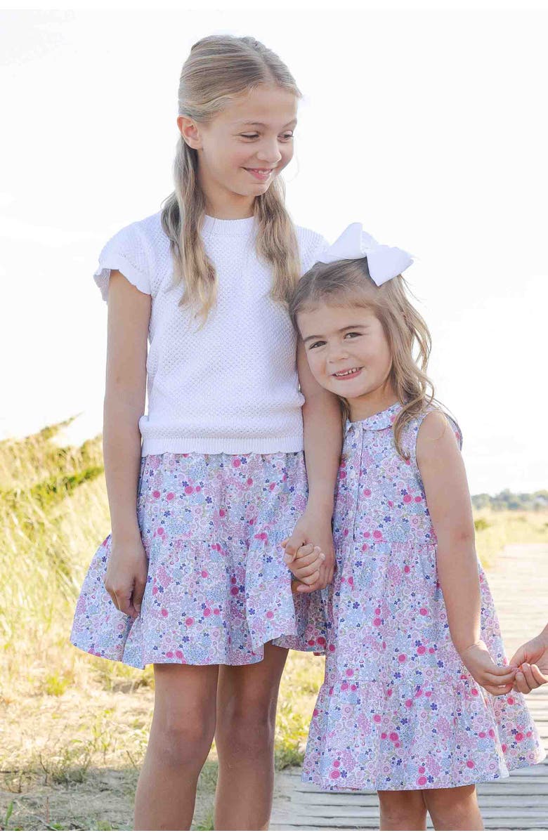 Florence Eiseman Floral Skirt, Alternate, color, Multi