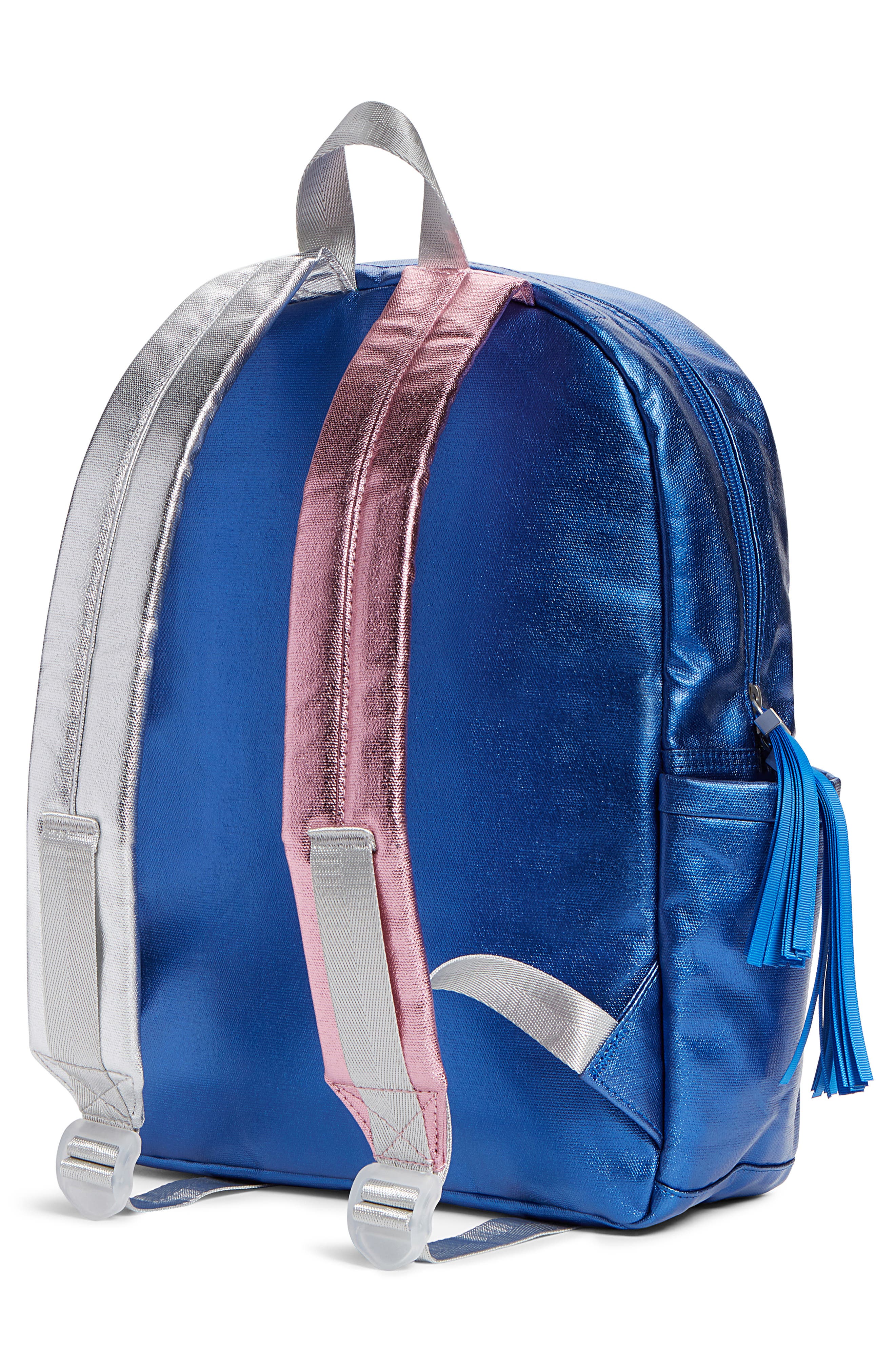 STATE Bags Kane Metallic Backpack, Alternate, color, 