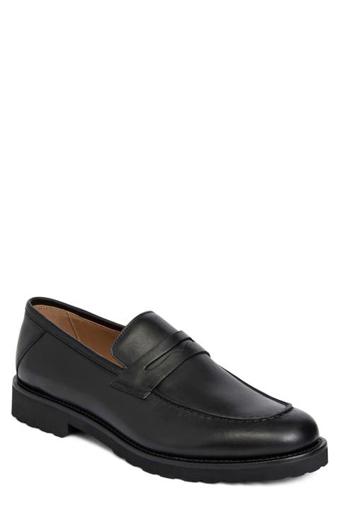 Zeri Leather Penny Loafer
