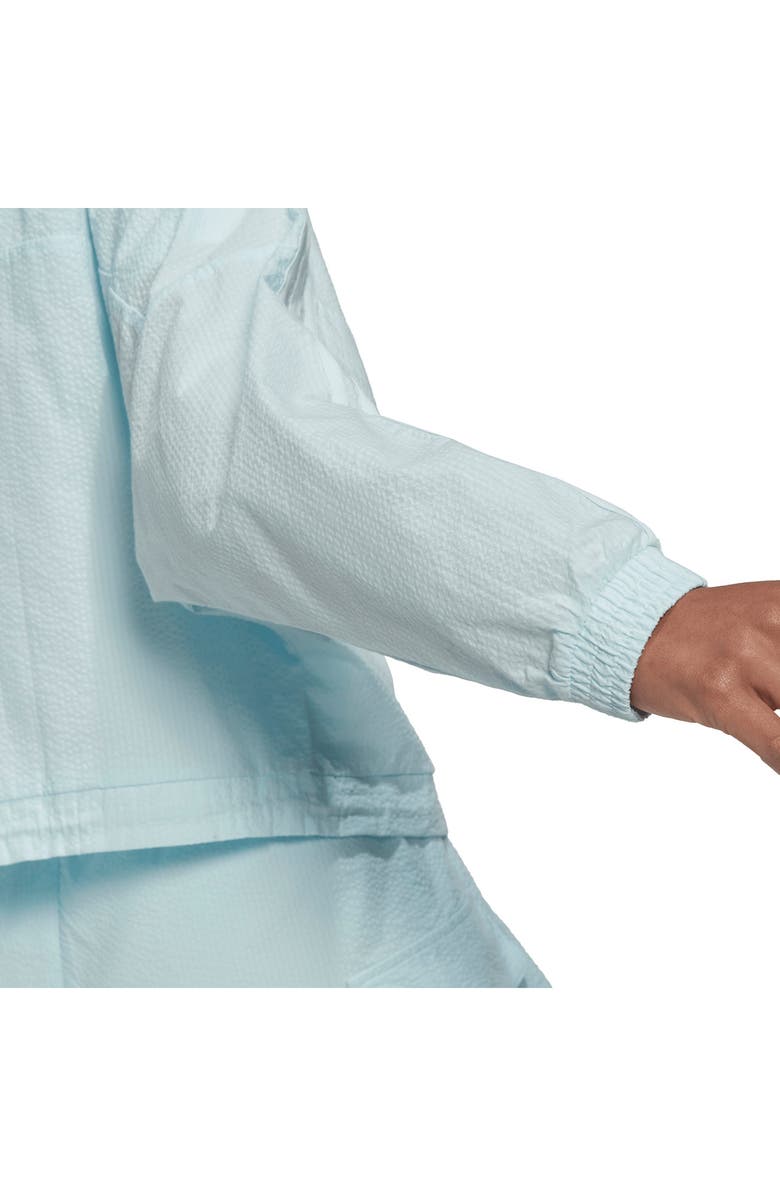 adidas Adicolor Classics Poplin Hooded Track Top, Alternate, color, 