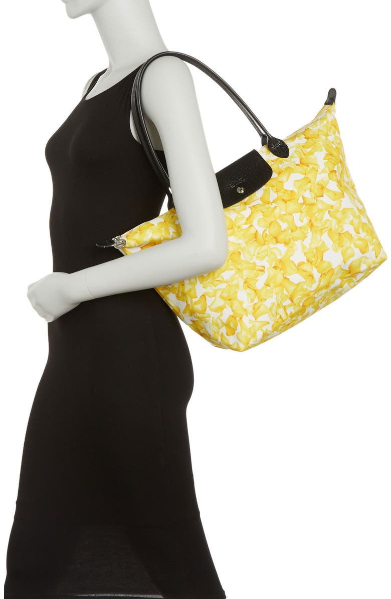 Longchamp Le Pliage Neo Leather Trimmed Top Handle Tote, Alternate, color,