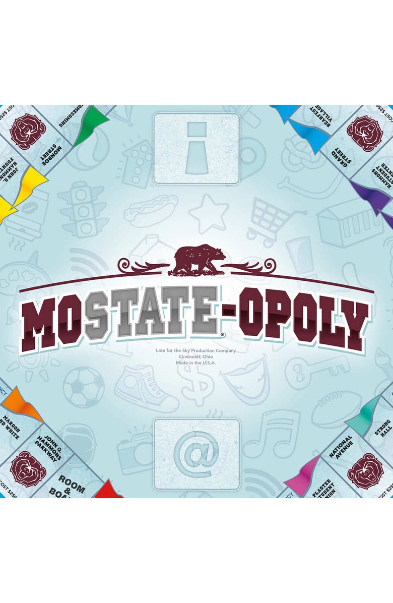 Late for the Sky Missouri State Univiersity Mo Stateopoly Monopoly Board Game, Alternate, color, Multicolored