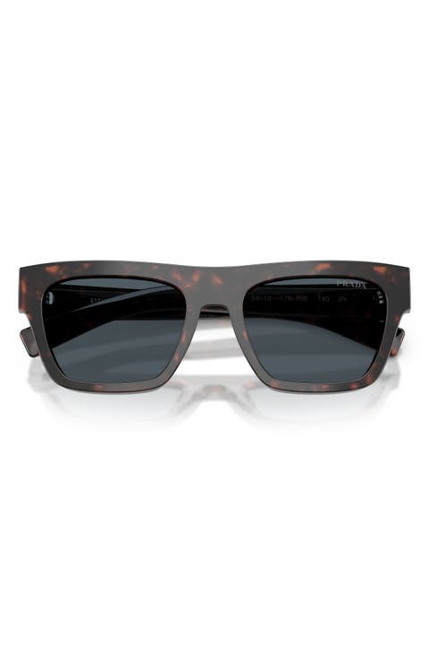 54mm Rectangular Sunglasses