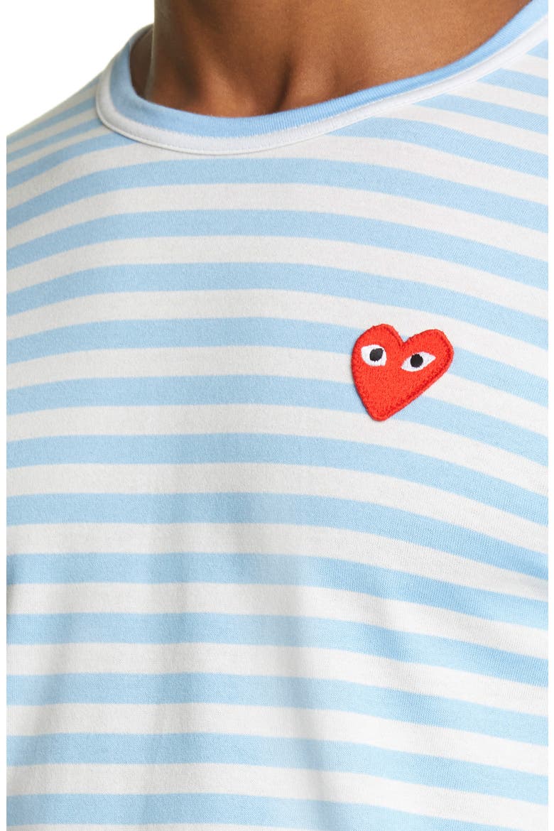Stripe T-Shirt, Alternate, color, BLUE
