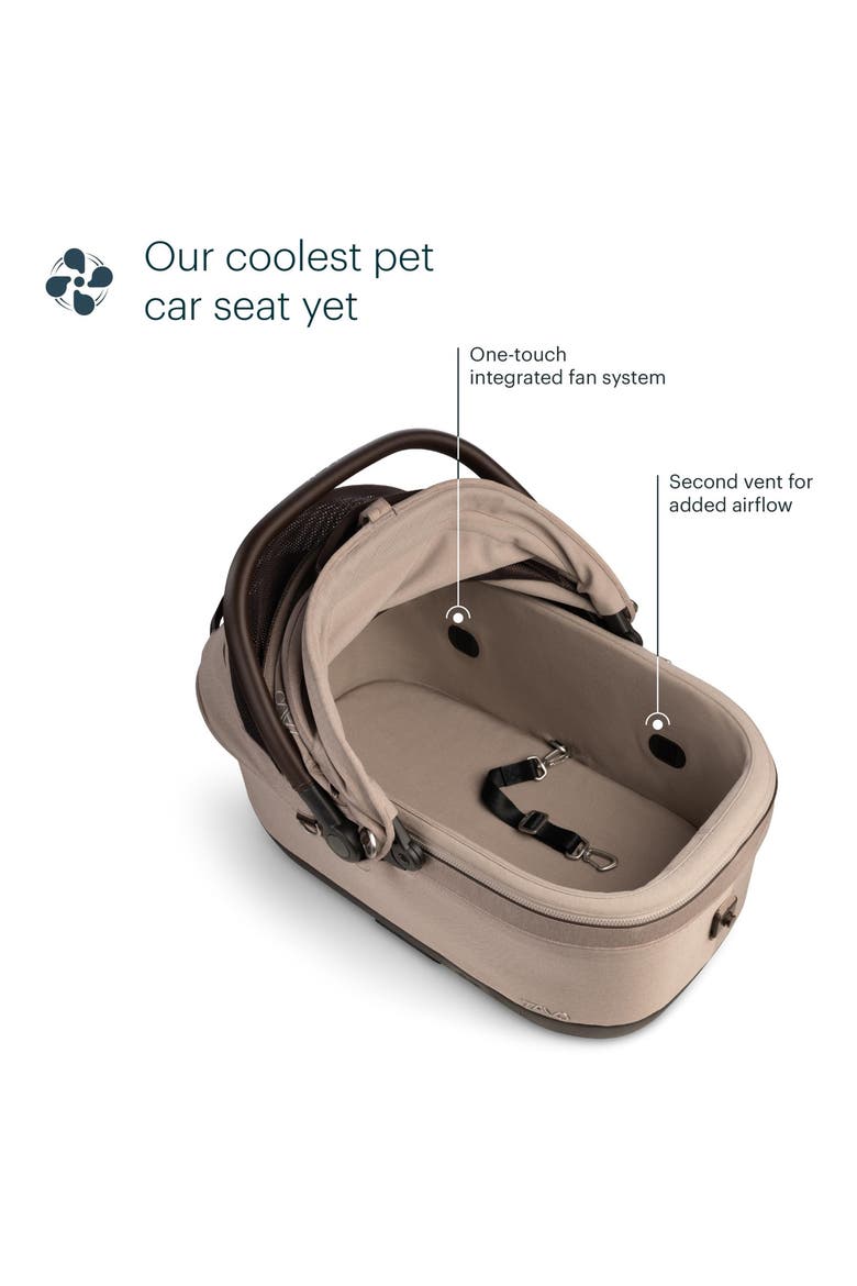 Maeve™ iso6X Wind Pet Car Seat, Alternate, color, FAWN