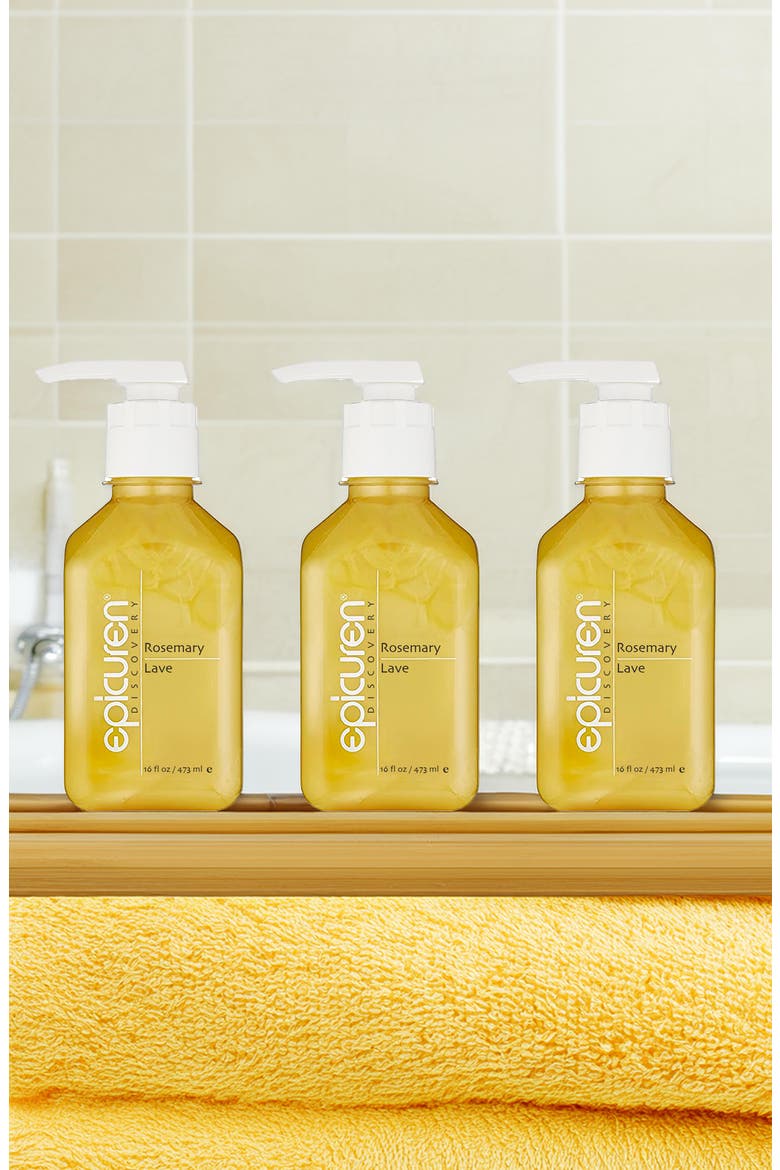 Rosemary Lave Body Cleanser - yellow, Alternate, color, 16oz