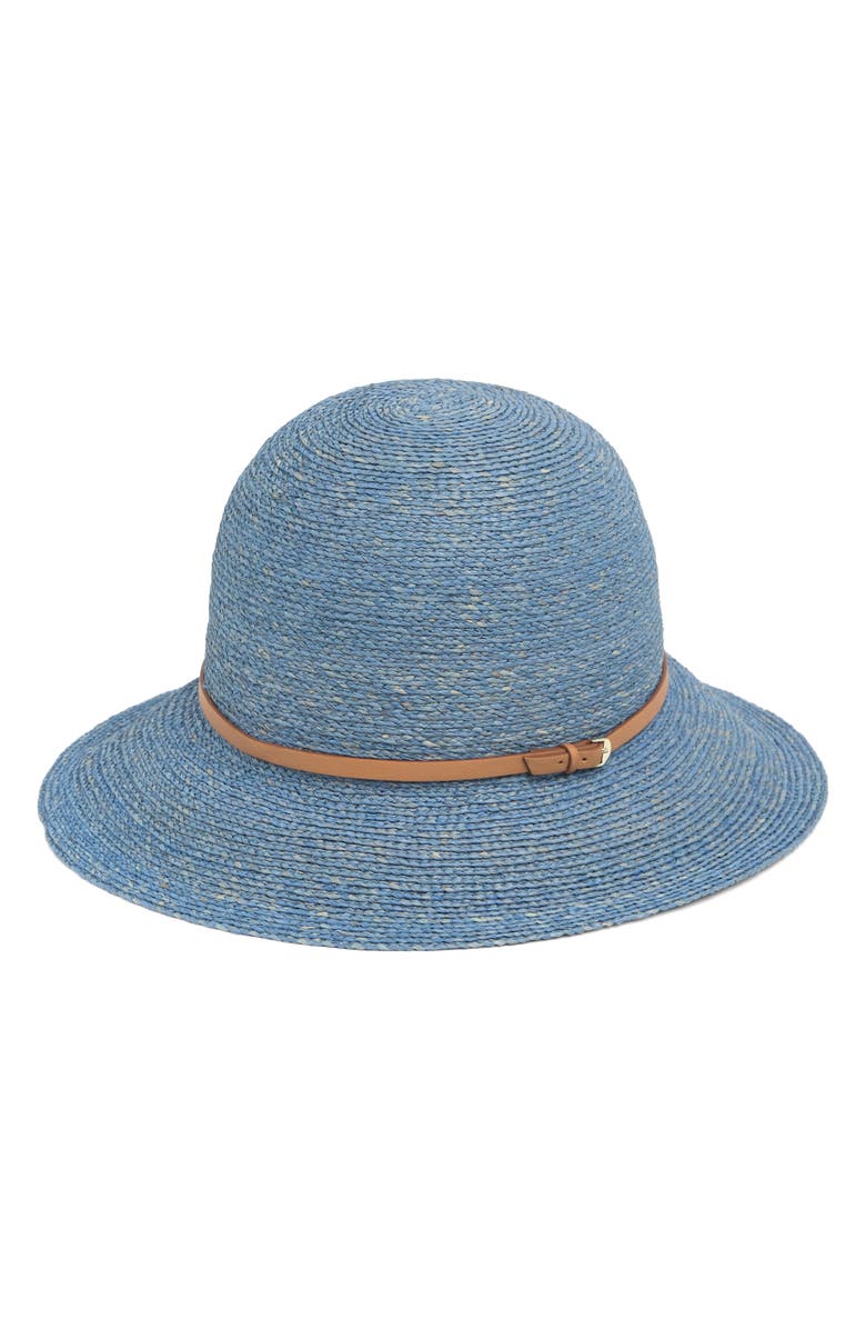 Helen Kaminski Packable Raffia Cloche Hat, Alternate, color, 