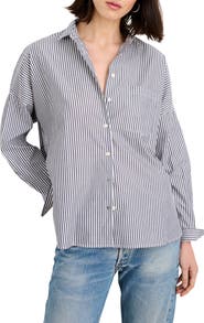 Alex Mill Standard Stripe Cotton Button-Up Shirt