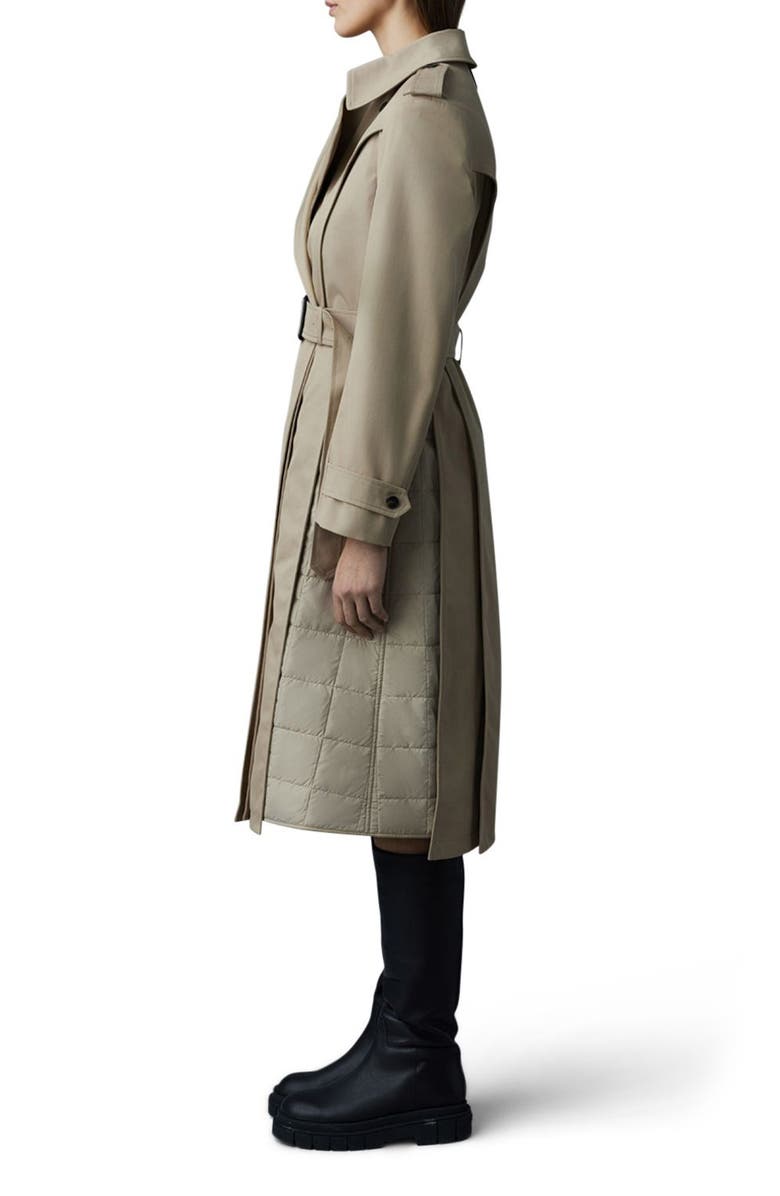 Mackage Astrid Insulated Trench Coat, Alternate, color,