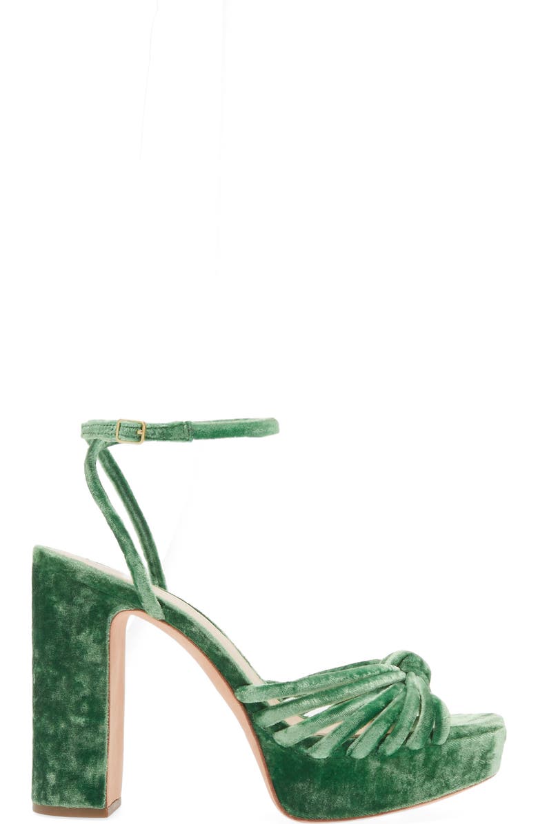 Loeffler Randall Rivka Ankle Strap Platform Sandal, Alternate, color,