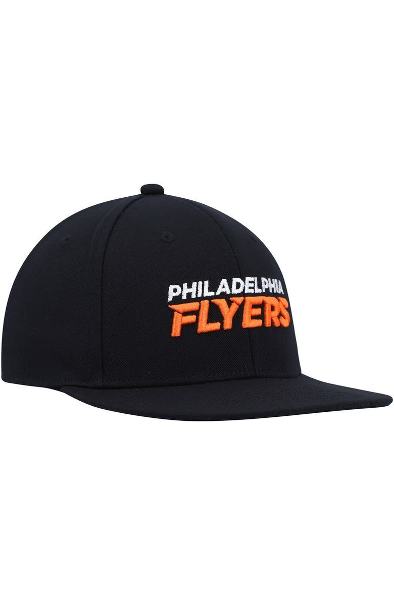 adidas Men's adidas Black Philadelphia Flyers Snapback Hat, Alternate, color, 