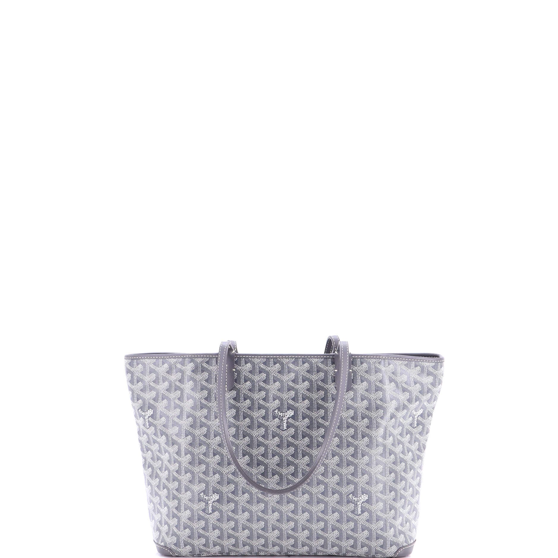 Pre-Owned Goyard Artois Tote Coated Canvas PM, Alternate, color, Gray