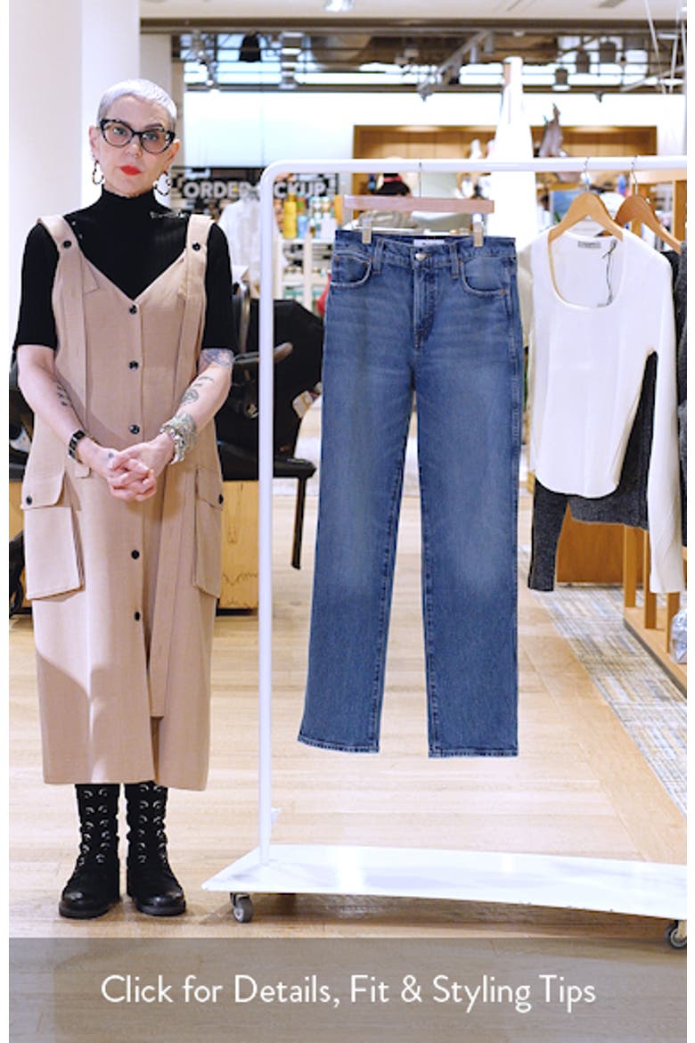 The Longline Straight Leg Jeans video