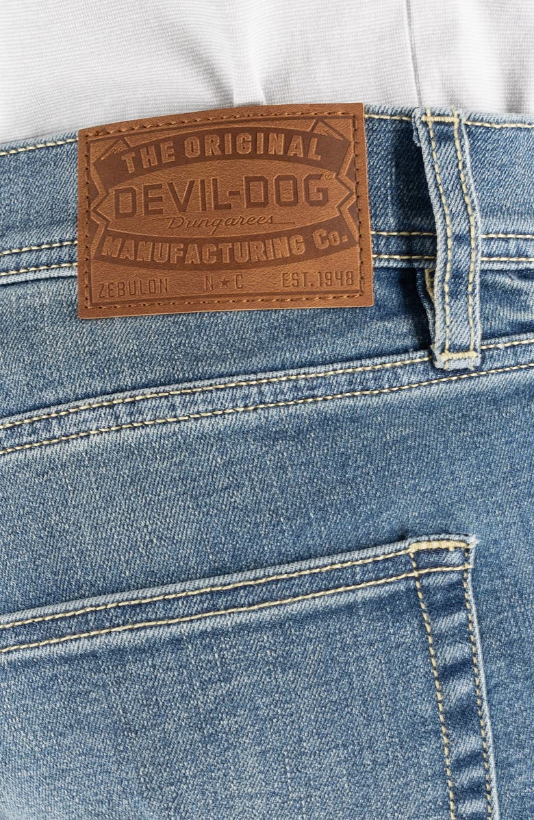 Devil-Dog Dungarees Athletic Fit Performance Jeans, Alternate, color, Oxford