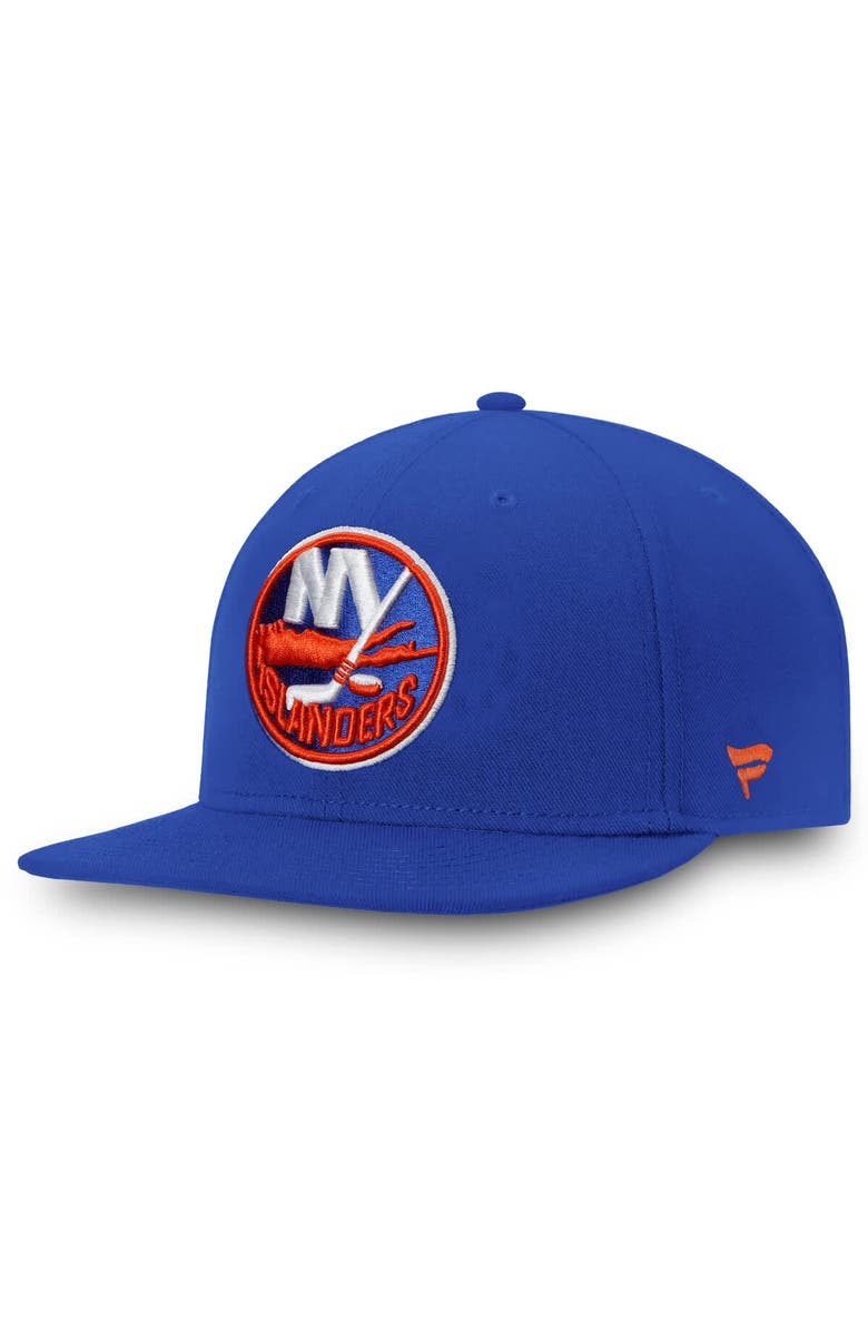 FANATICS Men's Fanatics Royal New York Islanders Core Fitted Hat, Main, color,