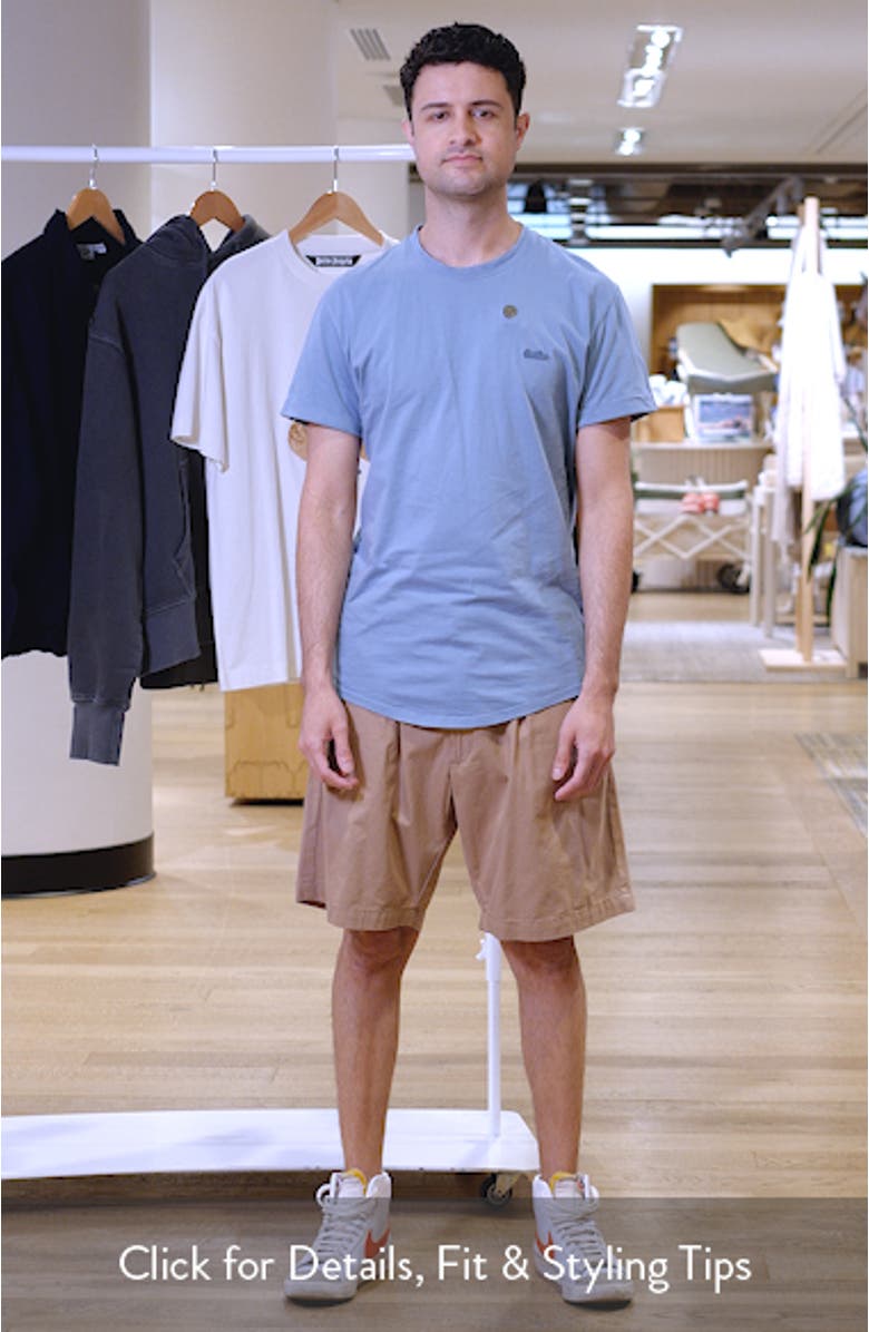 Part Timer Organic Cotton Twill Shorts, sales video thumbnail