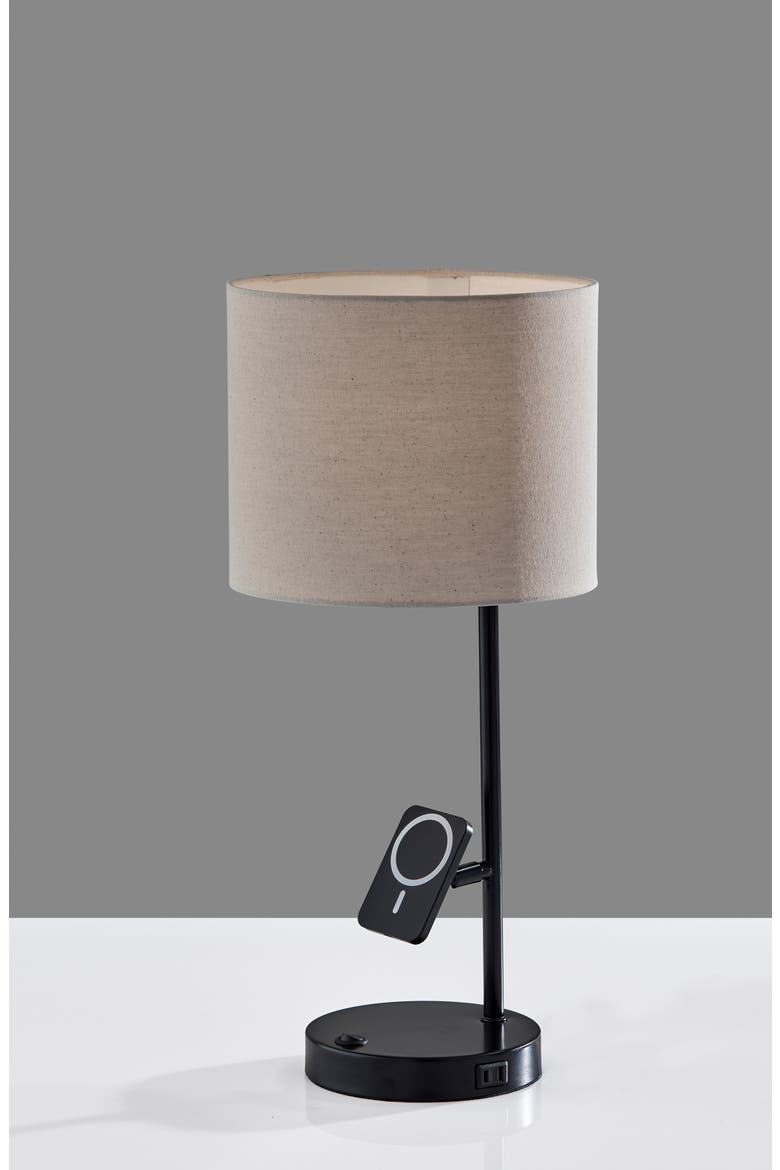 Wyatt Supercharger Desk Lamp, Alternate, color, BLACK