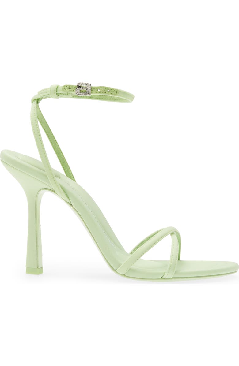 Alexander Wang Dahlia Rhinestone Logo Sandal, Alternate, color,