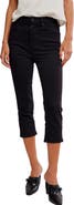 Free People Hot Take Crop Slim Fit Jeans