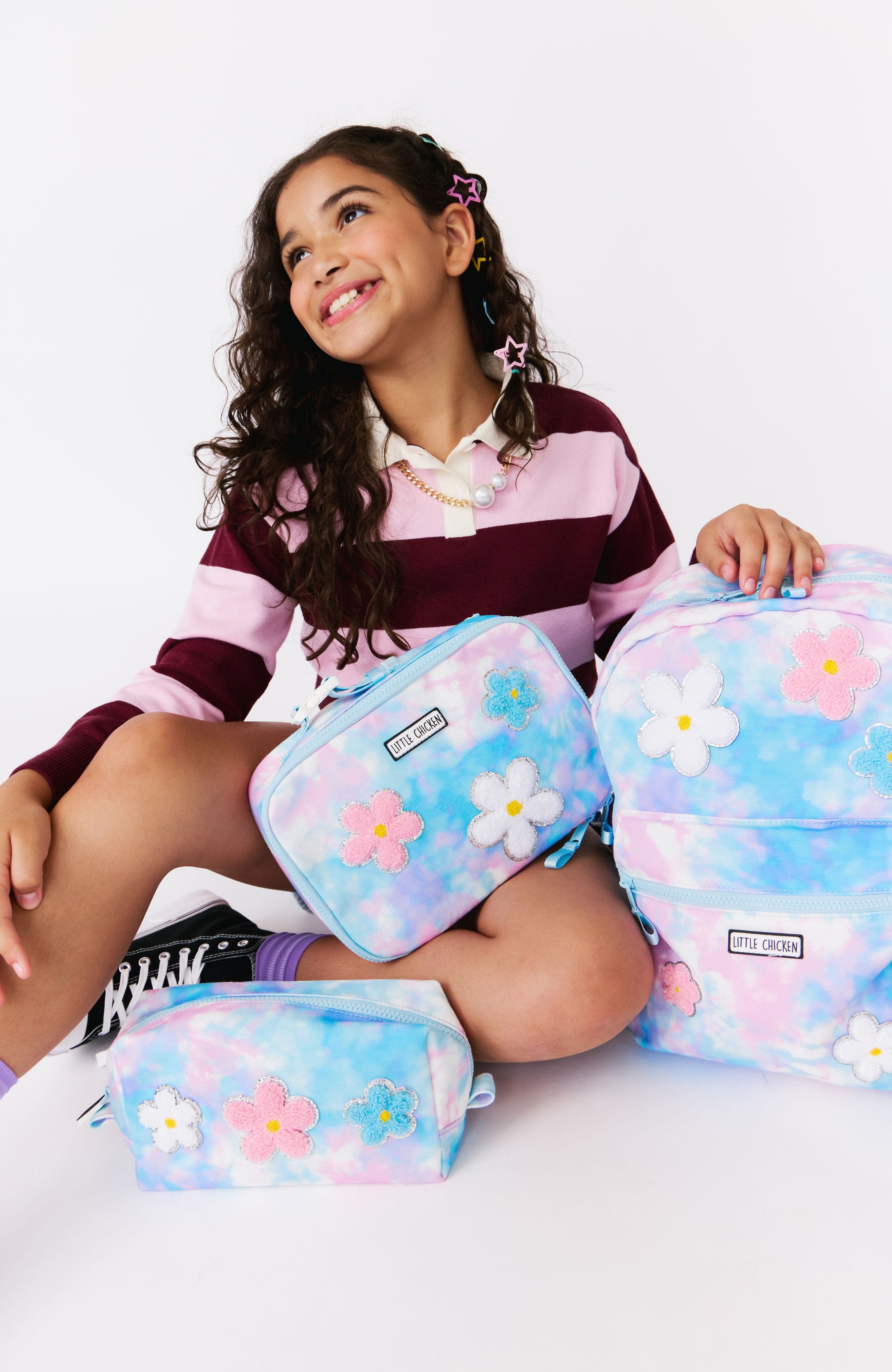 Kids' Patched Lunchbox, Alternate, color, Multi Tie-Dye