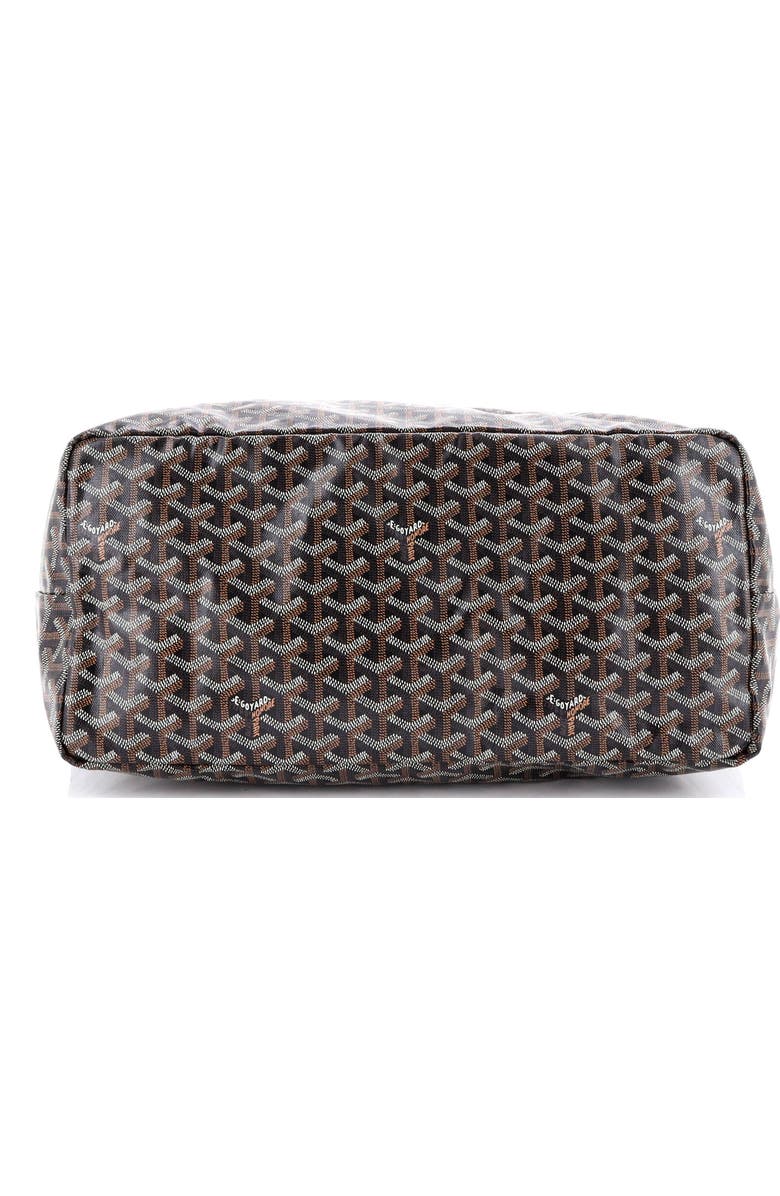 Pre-Owned Goyard Saint Louis Tote Printed Coated Canvas GM, Alternate, color, Black