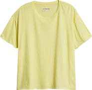 Free People Nina Crewneck Cotton T-Shirt