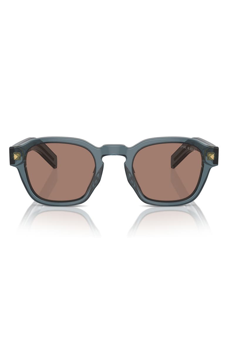 Prada 53mm Phantos Sunglasses, Main, color, Grey